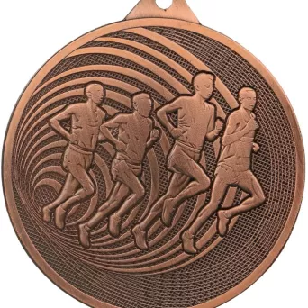 MMC3071/B Medal brązowy- Bieganie - medal stalowy d-70mm, grub. 2,5 mm