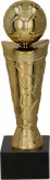 9061/G Puchar plastikowy złoty H-18cm; R-mm