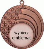 MMC9045/B medal brązowy d-45 mm z miejscem na emblemat d-25 mm