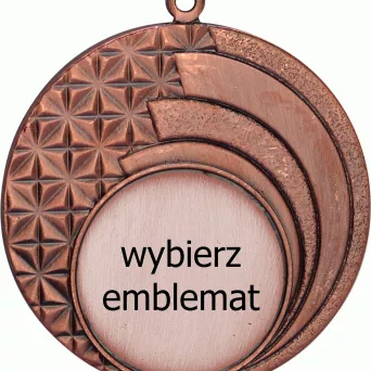 MMC9045/B medal brązowy d-45 mm z miejscem na emblemat d-25 mm
