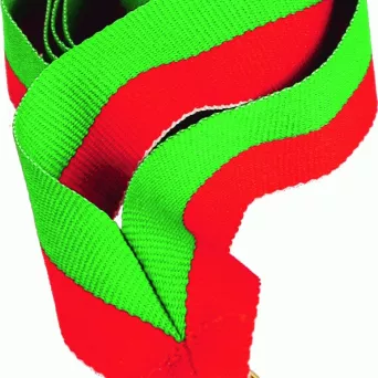 V2-GN/R wstążka zielono-czerwona 22 mm