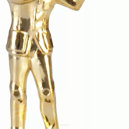 F49/G Figurka plastikowa złota STRZELECTWO h-9,5 cm