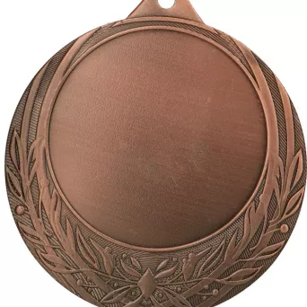 ME0170/B Medal brązowy ogólny z miejscem na emblemat 50 mm - medal stalowy d-70mm, grub. 2 mm