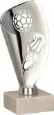 9081/S Puchar plastikowy srebrny H-13.5 cm,