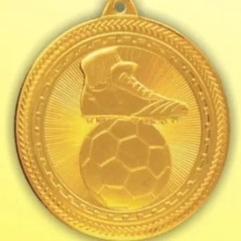 53-5000 Medal złoto - PIŁKA NOŻNA d-50 mm