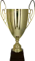 1063A-N Puchar metalowy złoty h-57,5cm, d-20cm