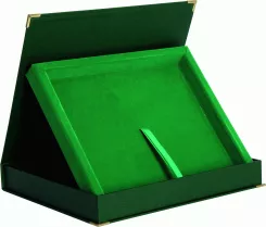 BTY1608/GN etui zielone do dyplomu 200x150 mm