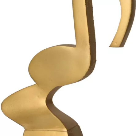 RP5015-23/G Figurka odlewana - muzyka h-23 cm