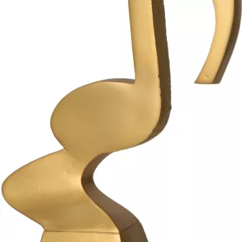 RP5015-23/G Figurka odlewana - muzyka h-23 cm