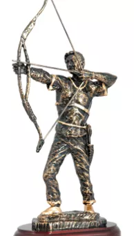 RTY932 Figurka odlewana ŁUCZNICTWO h-35 cm