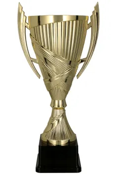 7225F Puchar plastikowy złoty h-18 cm, d-6cm