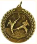 MD511/AG Medal złoto-antyczne - karate - z metalu nieszlach