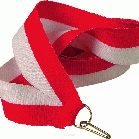 V2-W/R wstążka biało-czerwona 22 mm