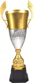 3105-N/B puchar złoto-srebrny h-56 cm, d-16 cm
