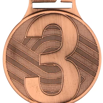 MC5001/B Medal brązowy d-50 mm tematyczny "3 MIEJSCE"