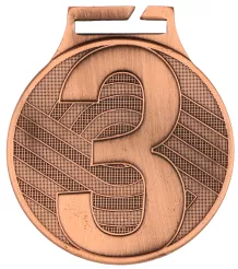 MC5001/B Medal brązowy d-50 mm tematyczny "3 MIEJSCE"