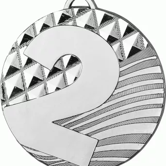 MD1750/S medal srebrny d-50 mm tematyczny "2 MIEJSCE"
