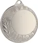 ME0240/S Medal srebrny ogólny z miejscem na emblemat d-40mm, grub. 0,15 cm
