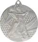 MMC7850/S Medal srebrny- taniec - medal stalowy R- 50 mm, T- 2 mm
