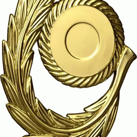 F78/G Figurka plastikowa złota  h-15 cm