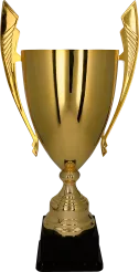 1069A Puchar metalowy złoty h-57cm, d-20cm