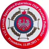 Przypinka personalizowana d-56 mm