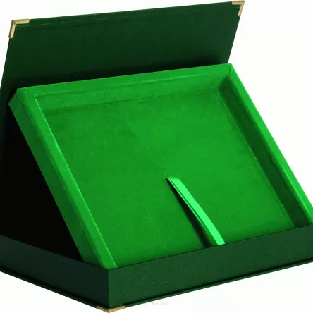 BTY1810/GN etui zielone do dyplomu 255x200 mm