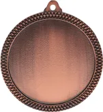MMC6060/B Medal brązowy na emblemat 50 mm z metalu nieszlachetnego R-60mm, T-3mm