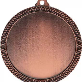 MMC6060/B Medal brązowy na emblemat 50 mm z metalu nieszlachetnego R-60mm, T-3mm