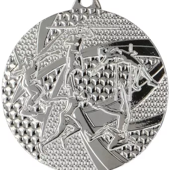 MMC8450/S Medal srebrny Lekkaatletyka- - medal stalowy R- 50 mm, T- 2 mm