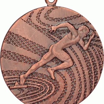 MMC1740/B medal brązowy d-40 mm tematyczny BIEGI
