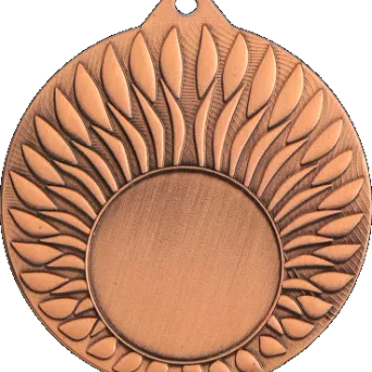 MMC24050/B Medal brązowy 50mm z miejscem na emblemat 25mm