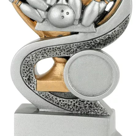 FG914 Figurka odlewana - bowling h-12 cm