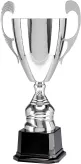 4105A Puchar metalowy srebrny h-57cm, d-20cm