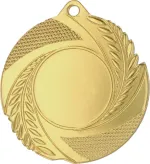 MMC5010/G medal złoty d-50 mm z miejscem na emblemat d-25 mm