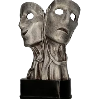 RFST3015S Figurka odlewana - teatr h-19 cm