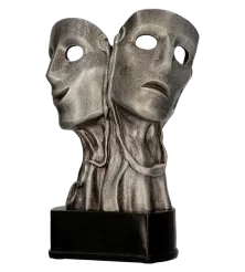 RFST3015S Figurka odlewana - teatr h-19 cm